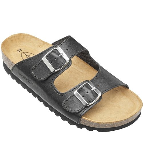 Embla Hälsoskor Sandaler Lykke Sort Bred