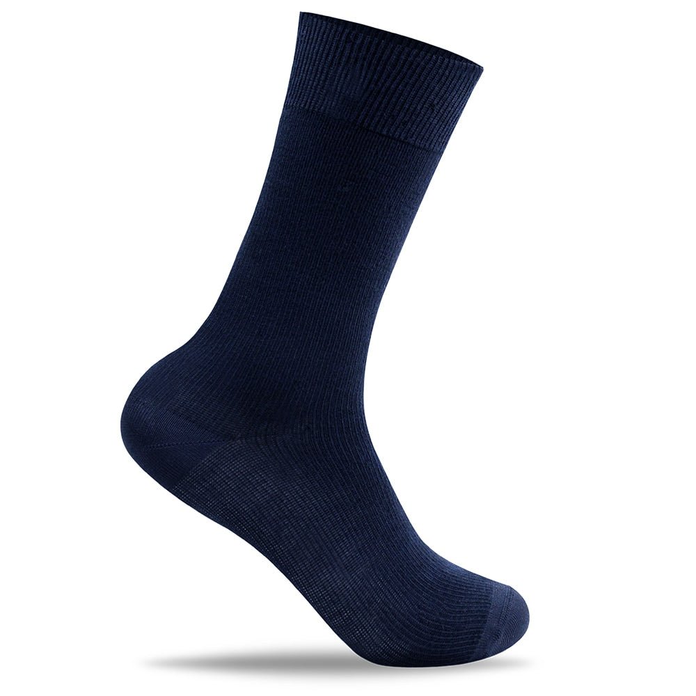 Minfot Ankelstøttestrømper Bambus Navy 1-pack