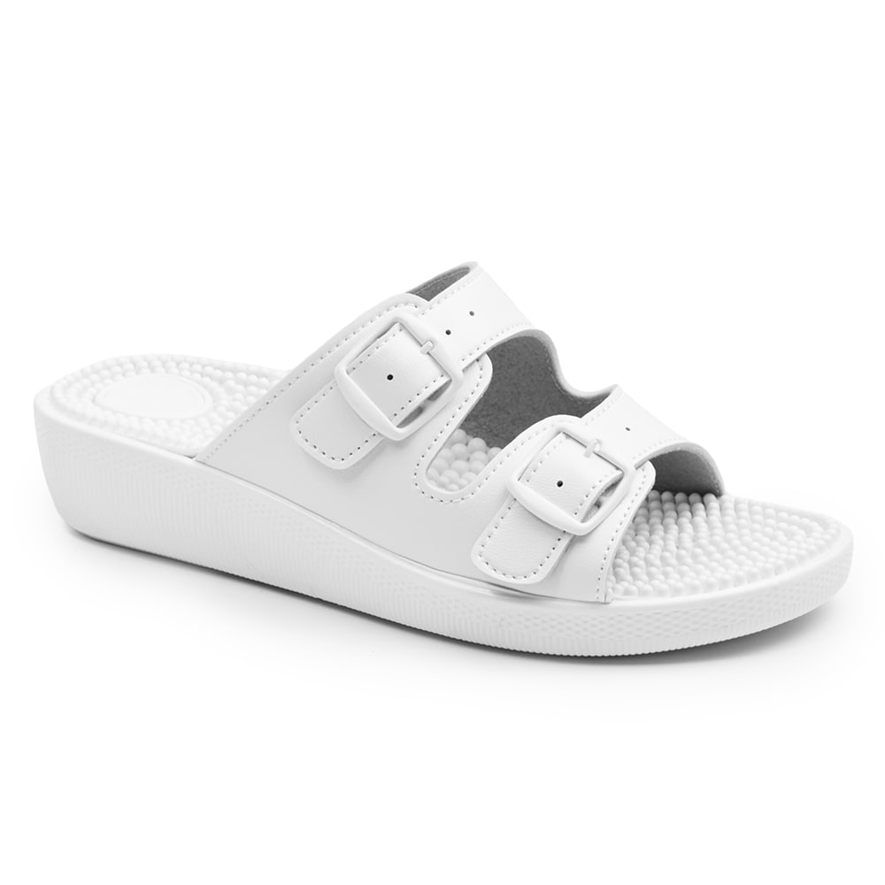 Minfot Massage Sandaler Hvid