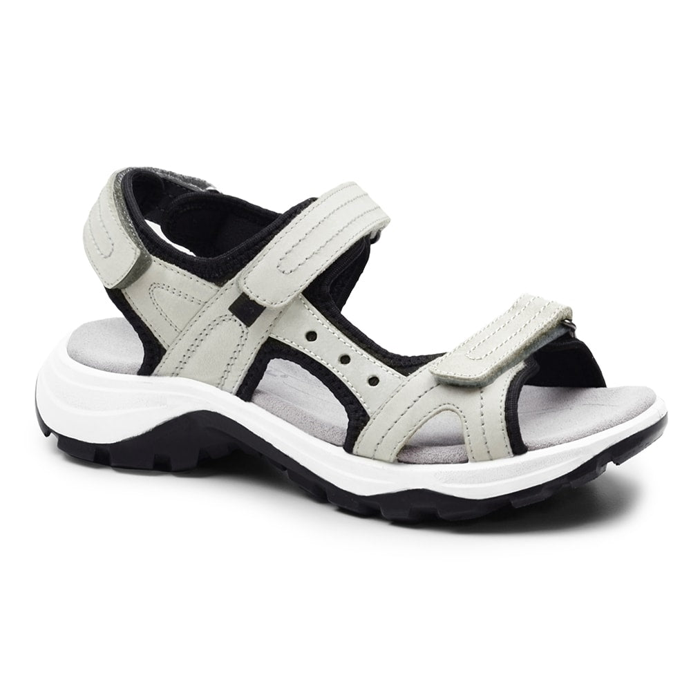 Minfot Sandaler Sandhamn Dame Nubuck Cloud Black