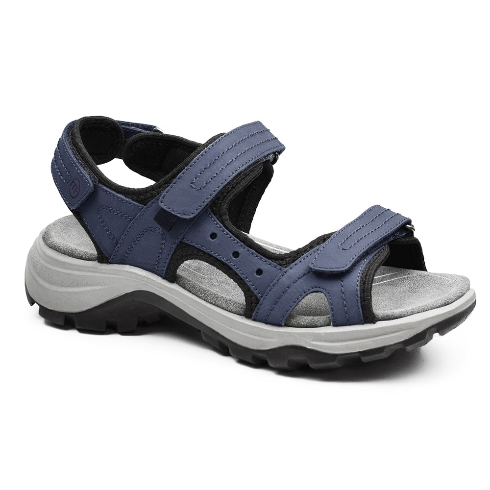 Minfot Sandaler Sandhamn Dame Nubuck Navy