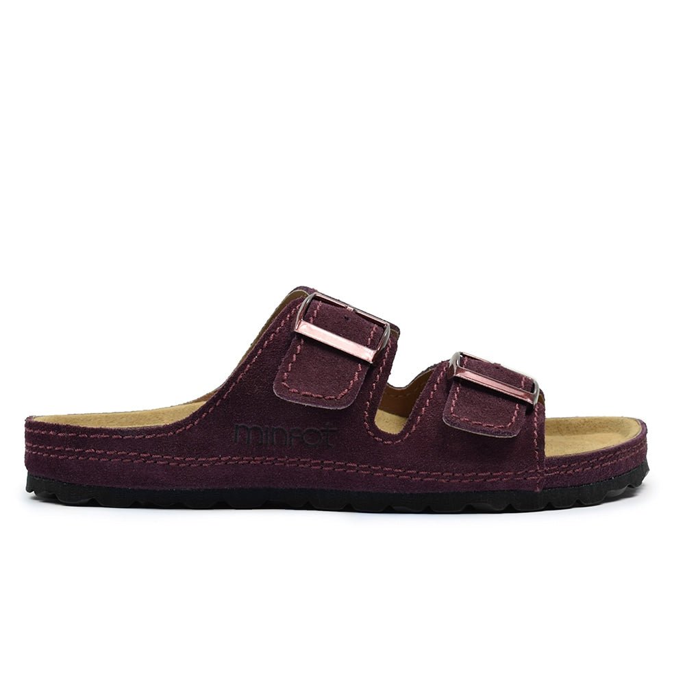 Produktbild 3 - Minfot Sandaler Voss Ruskind Bourgogne