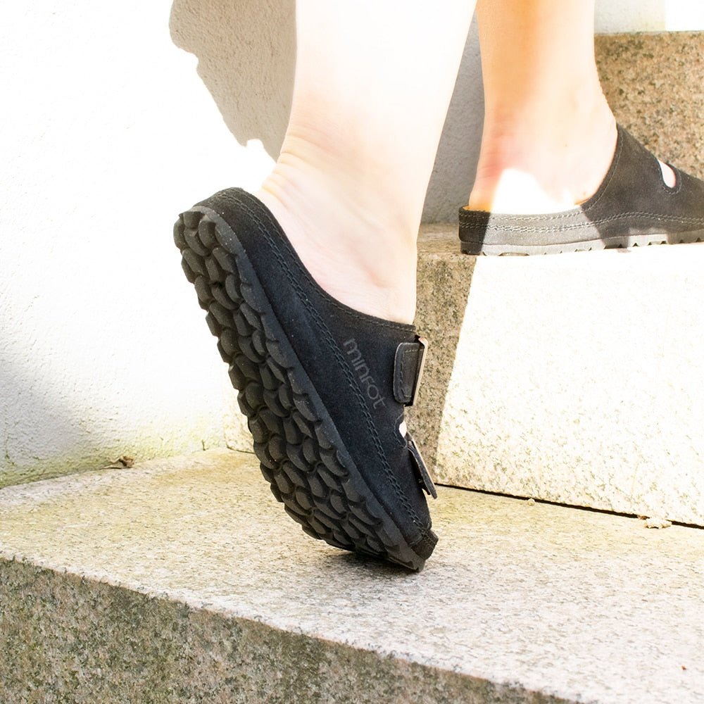 Produktbild 11 - Minfot Sandaler Voss Ruskind Sort