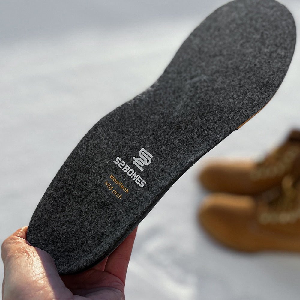 Produktbild 7 - 52BONES WoolTech Mid Såle Uld Til Neutrale Svang