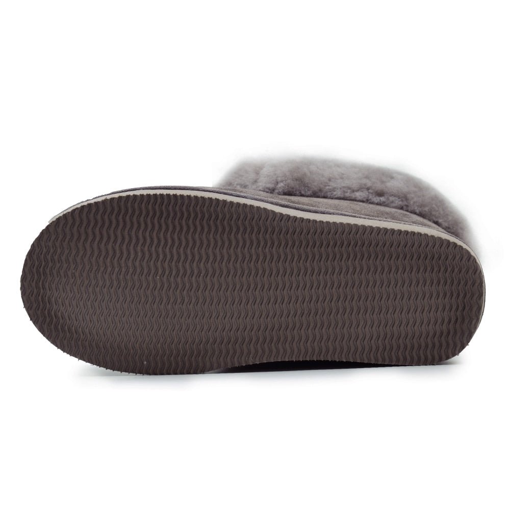 Produktbild 2 - Minfot Hjemmesko Fåreskind Koster med sål Stone