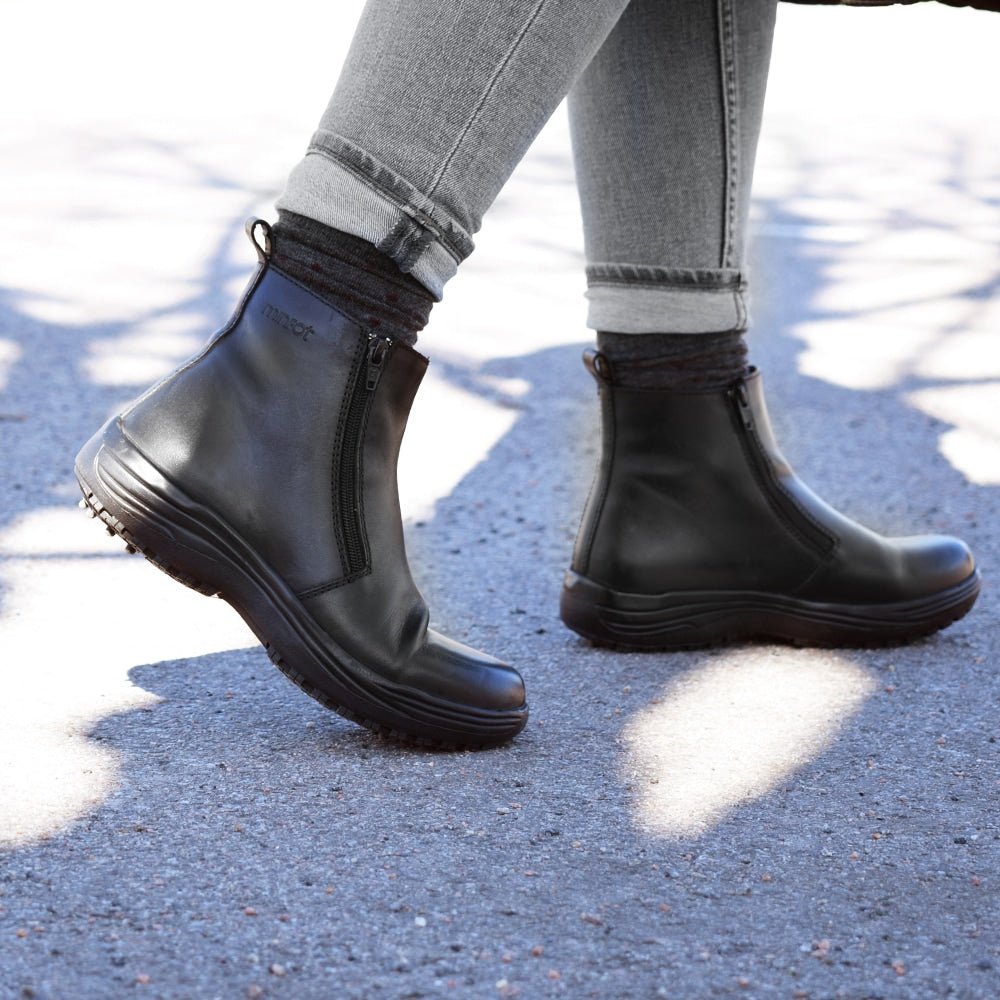 Produktbild 2 - Minfot Boots Orsa Læder Sort
