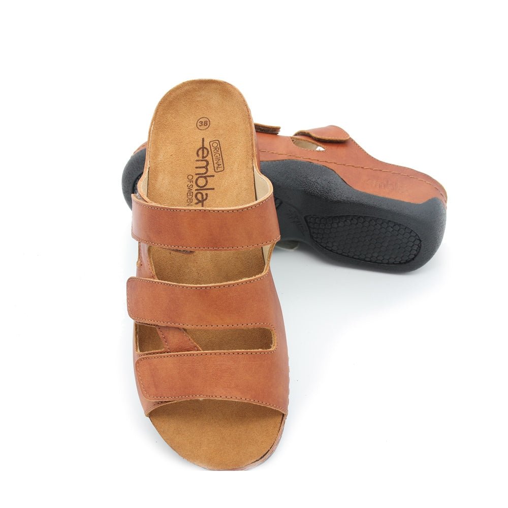 Produktbild 3 - Embla Hälsoskor Sandaler Sofia Kastanj ergoflex