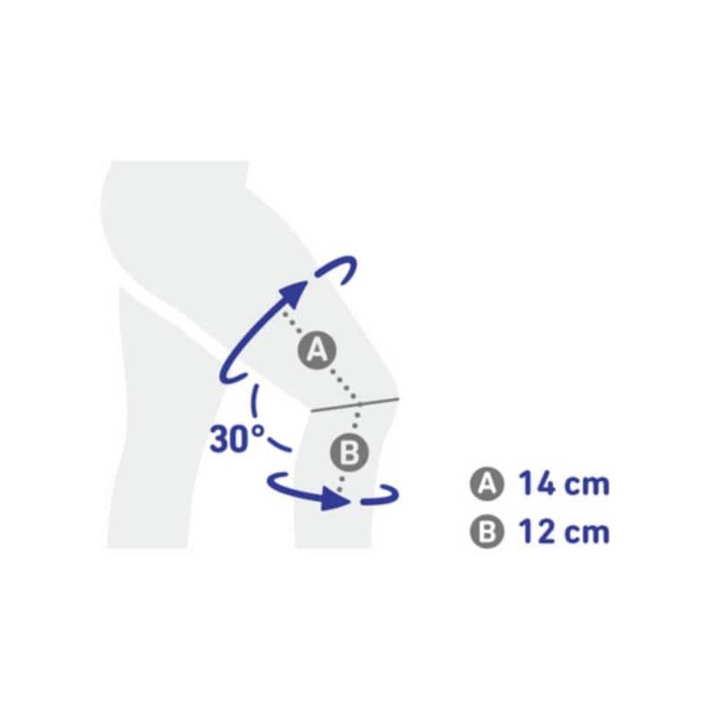 Produktbild 3 - Bauerfeind GenuTrain Aktivortos Sort Knæstøtte