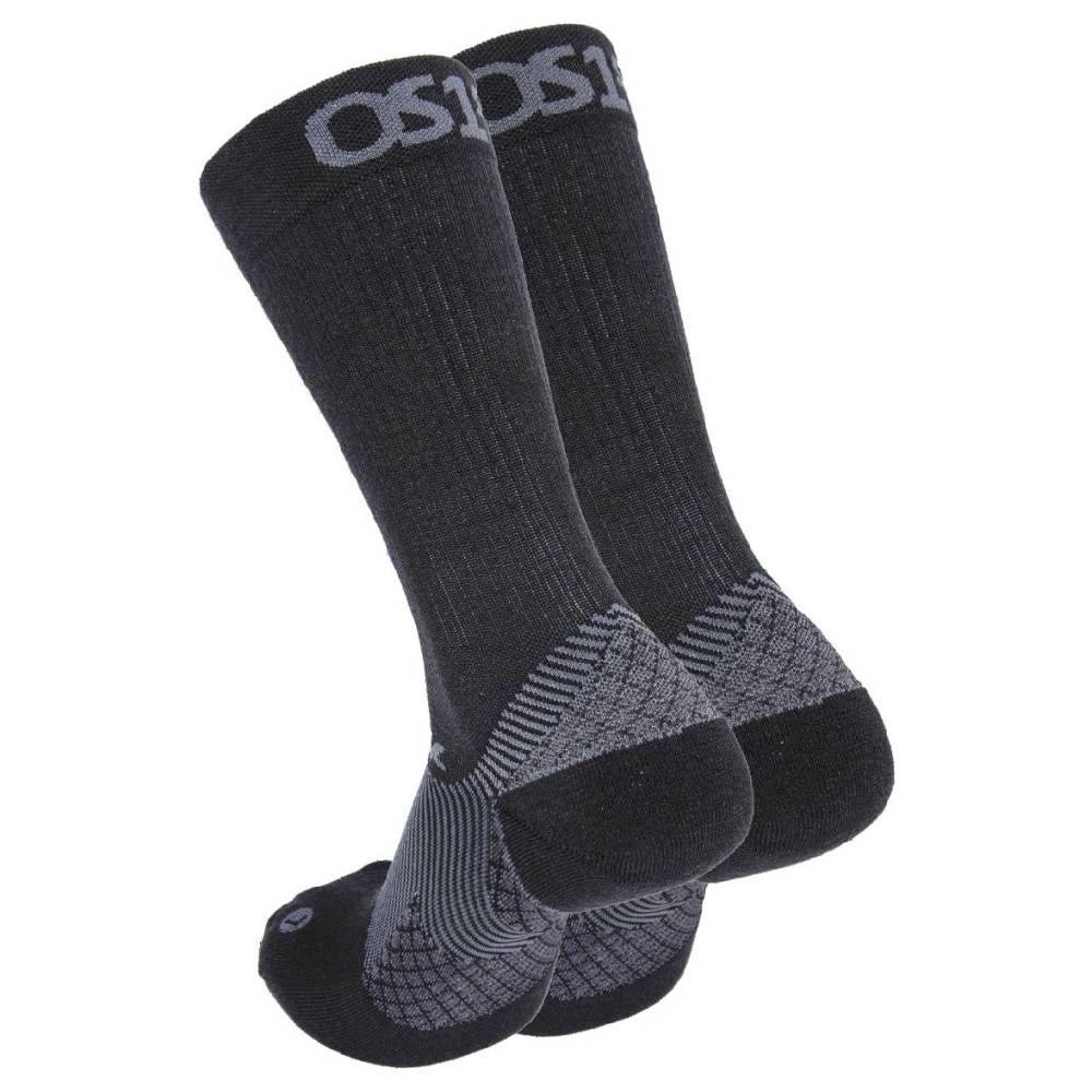 OS1st FS4 Hælsporestrømper Merino Long Sort