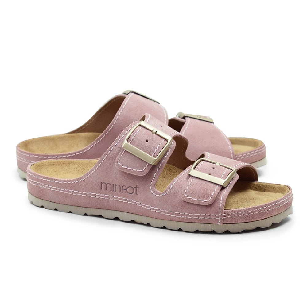 Produktbild 7 - Minfot Sandaler Voss Ruskind Lyserød