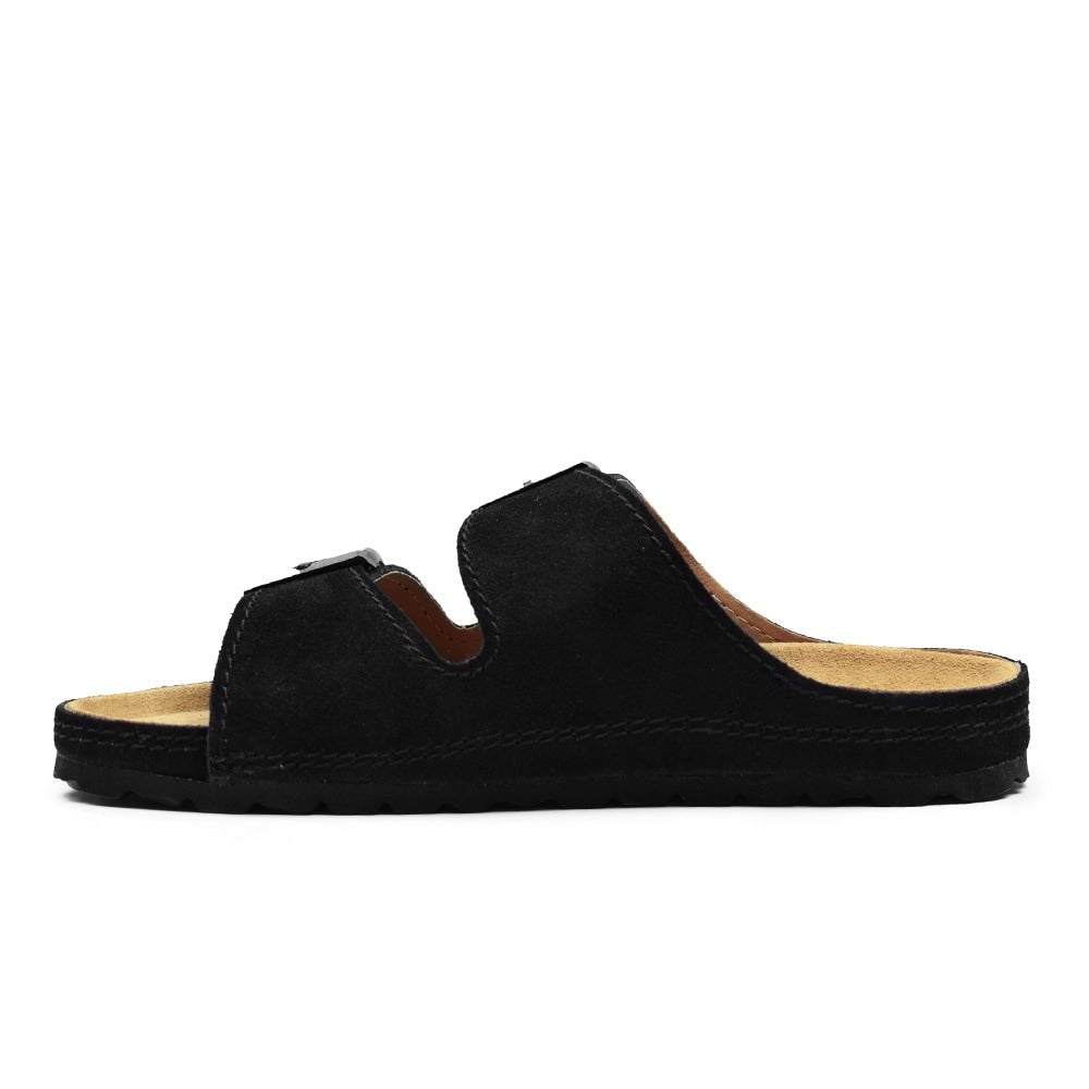 Produktbild 4 - Minfot Sandaler Voss Ruskind Sort