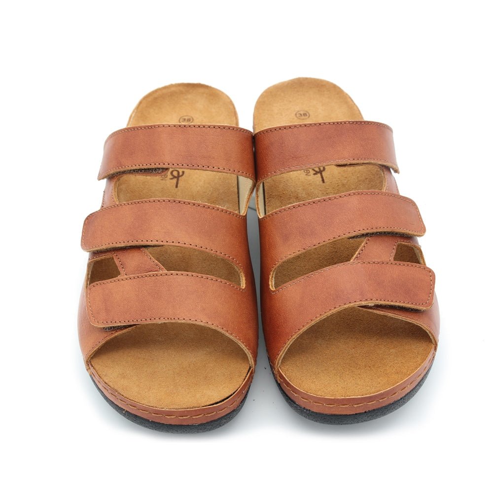 Produktbild 4 - Embla Hälsoskor Sandaler Sofia Kastanj ergoflex