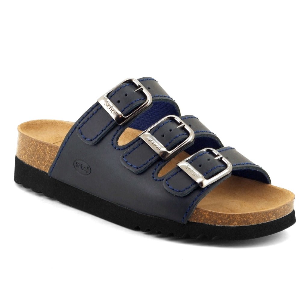 Scholl Sandal Dame Rio Navy