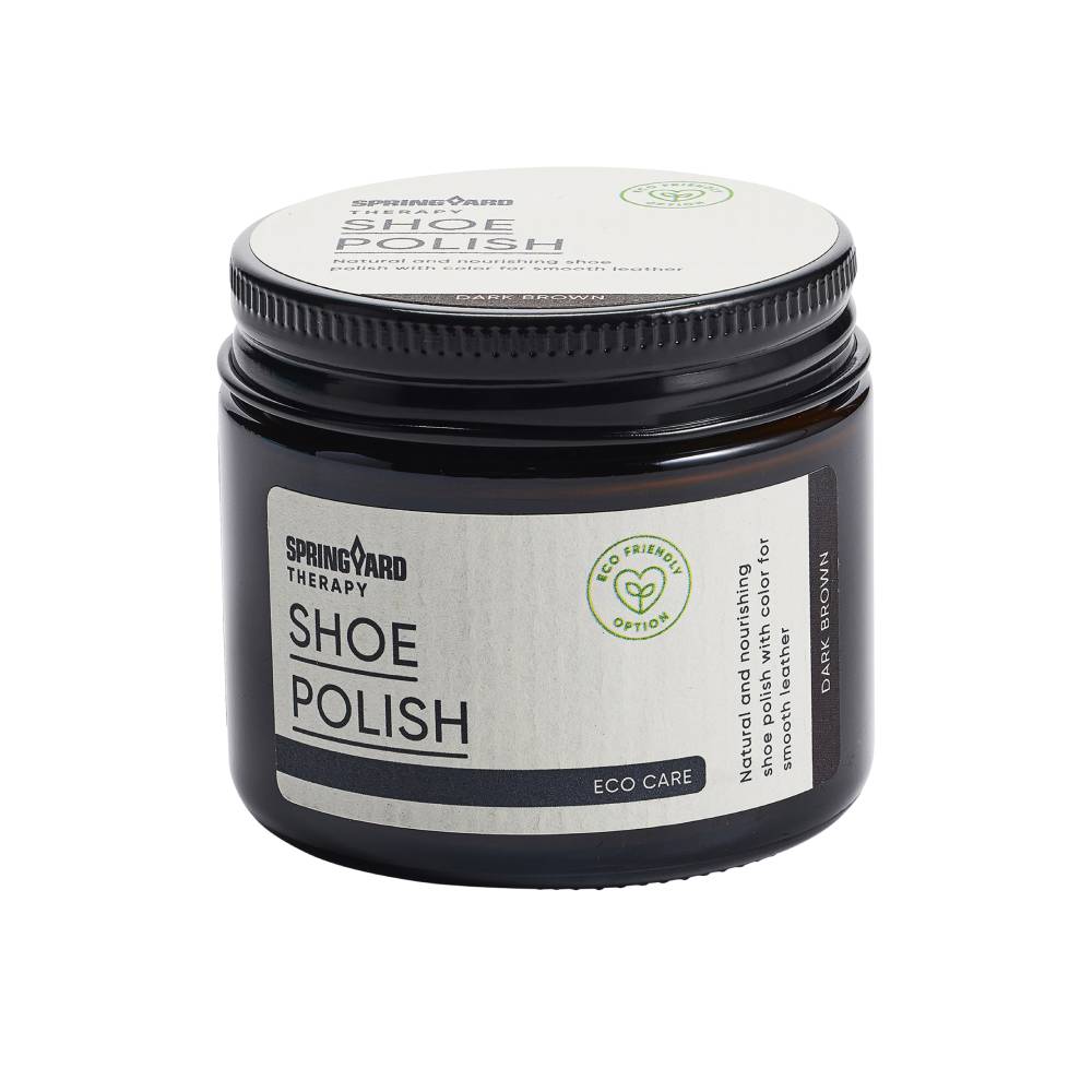 Springyard Shoe Polish Skocreme Læder Mørkebrun