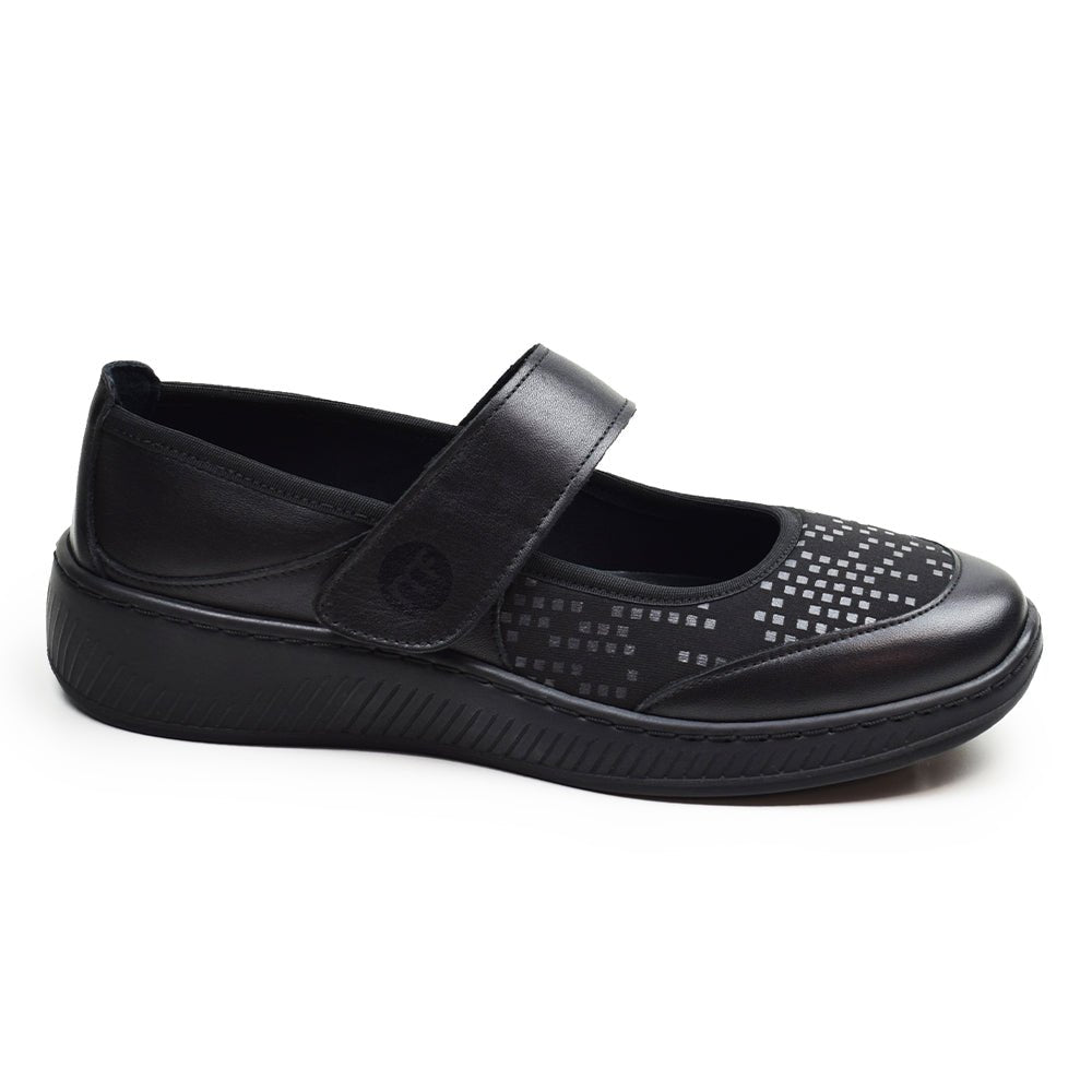 Minfot Ebba Ballerinasko Stretch Sort