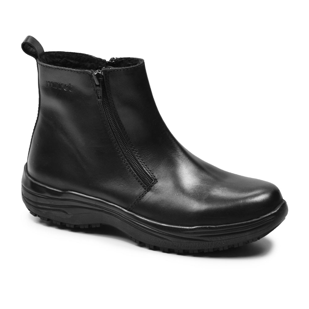 Produktbild 3 - Minfot Boots Orsa Læder Sort