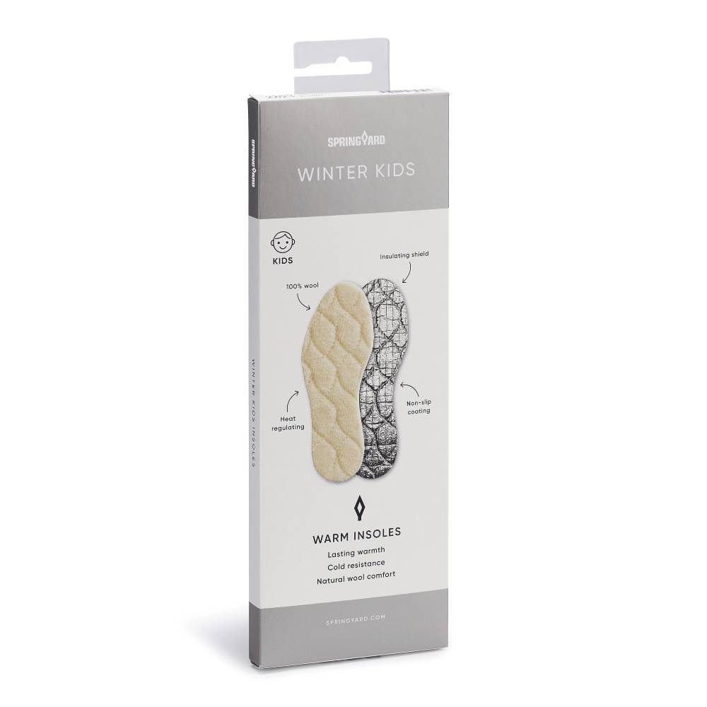Produktbild 8 - Springyard Winter Uldsåle Børn