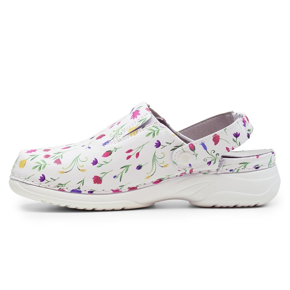 Produktbild 4 - Minfot Arbejdssko Blød Tøffel Blomster