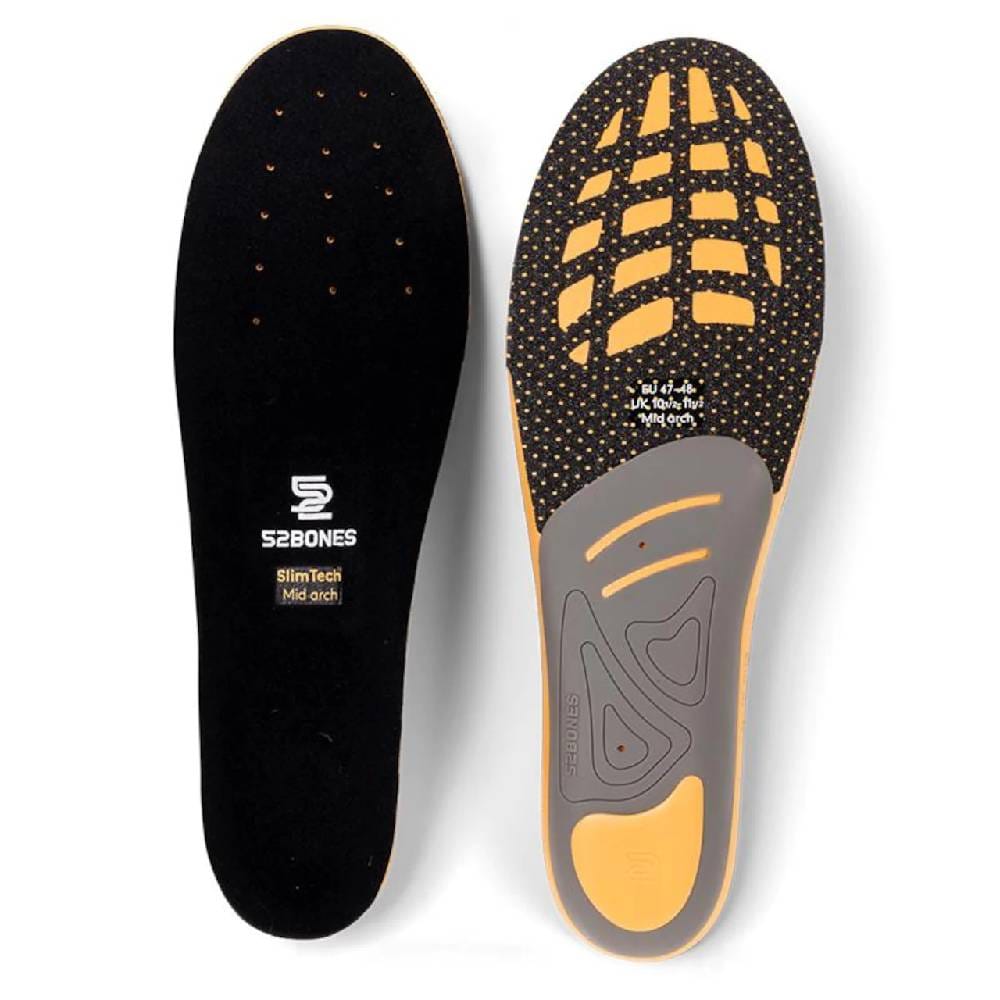 52BONES Slimtech Mid Sport Neutralt Fotvalv