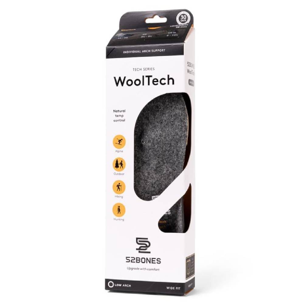 52BONES WoolTech Low Såle Uld til Lav svang