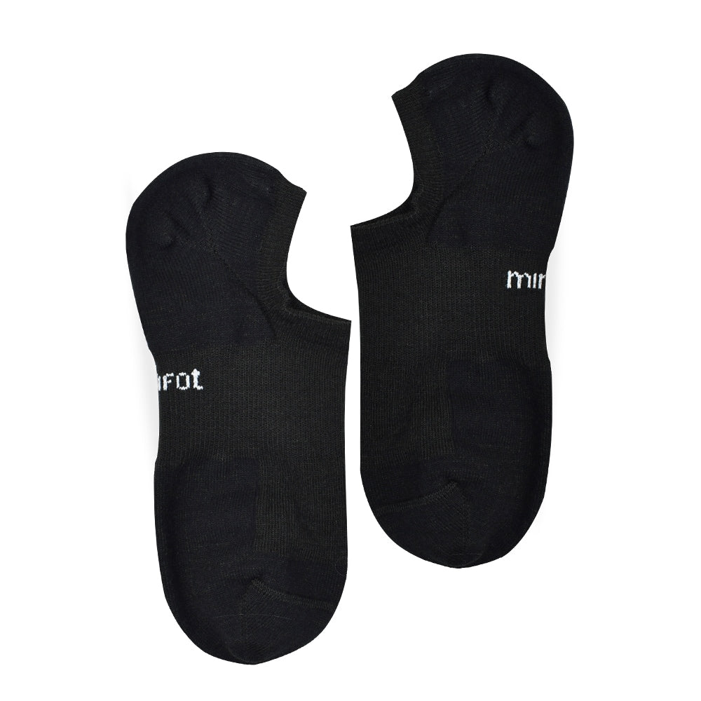 Ankelstrumpor-Merinoull-Svart-5-pack