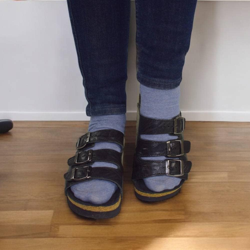 Produktbild 7 - Sköna Marie Sandaler Lava Black Tumbled