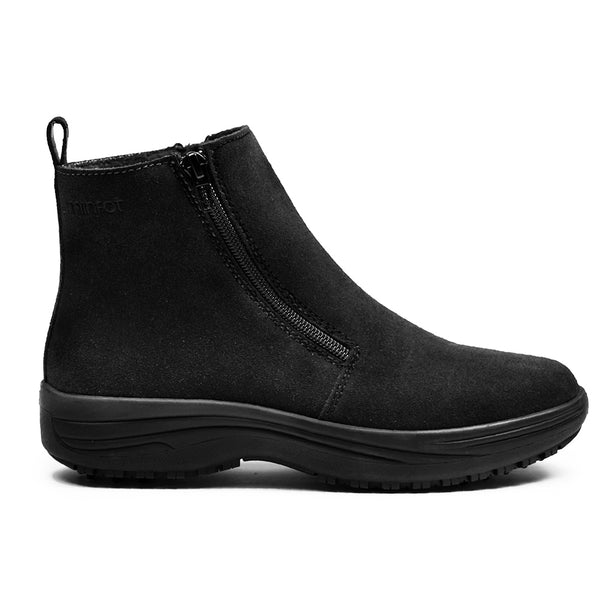Minfot Boots Orsa Ruskind Sort