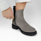 Minfot Ribe Chelsea Boots Zip Ruskind Taupe