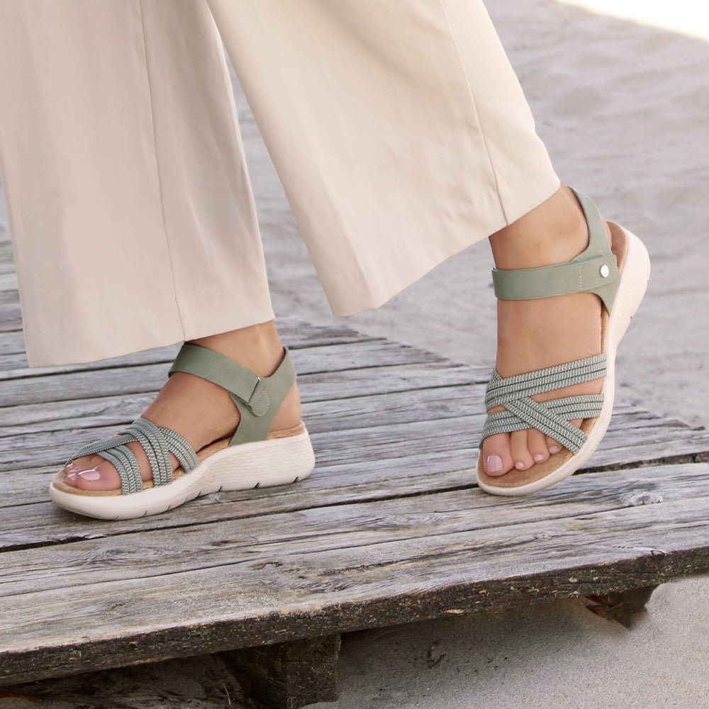 Minfot Cloudlite Nia Sandaler Dame Grøn