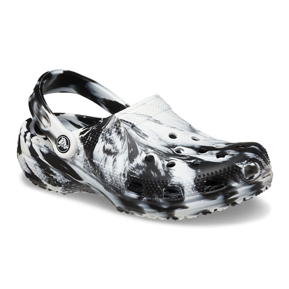 Produktbild 5 - Crocs Classic Clog Marbled White Black