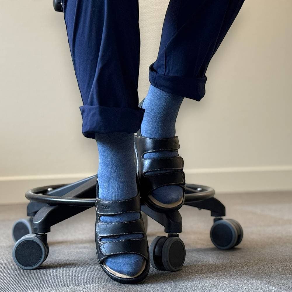 Tellus Sköna Marie Damesandaler Lola Sort