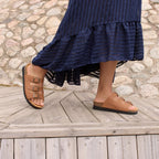 Minfot Lo Sandaler Dame Bio Læder Cognac