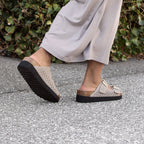 Minfot Daisy Sandaler Dame Taupe 