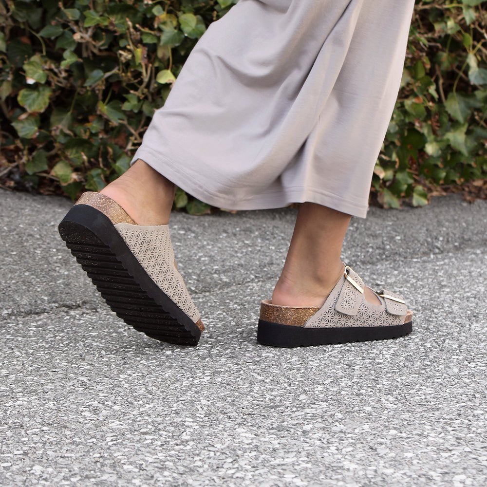 Minfot Daisy Sandaler Dame Taupe 