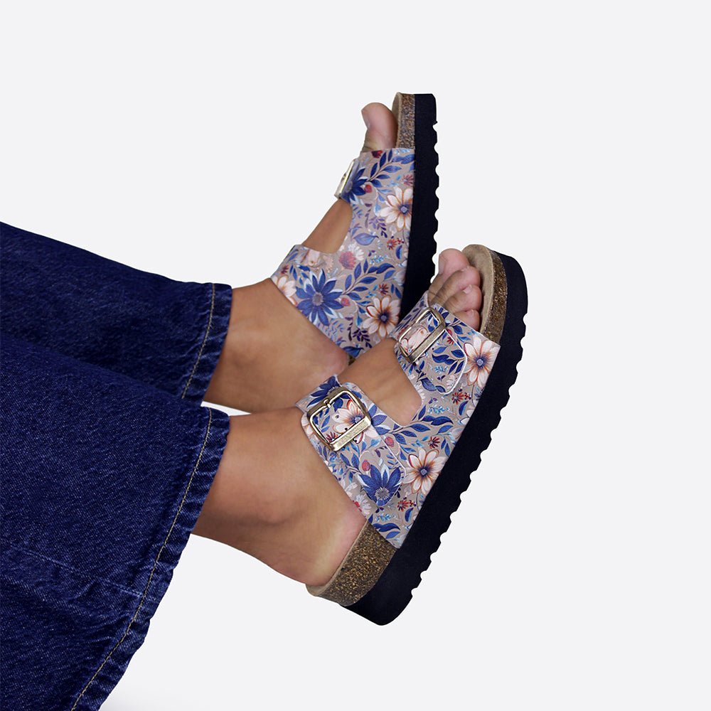 Produktbild 9 - Minfot Summer Sandaler Dame Beige