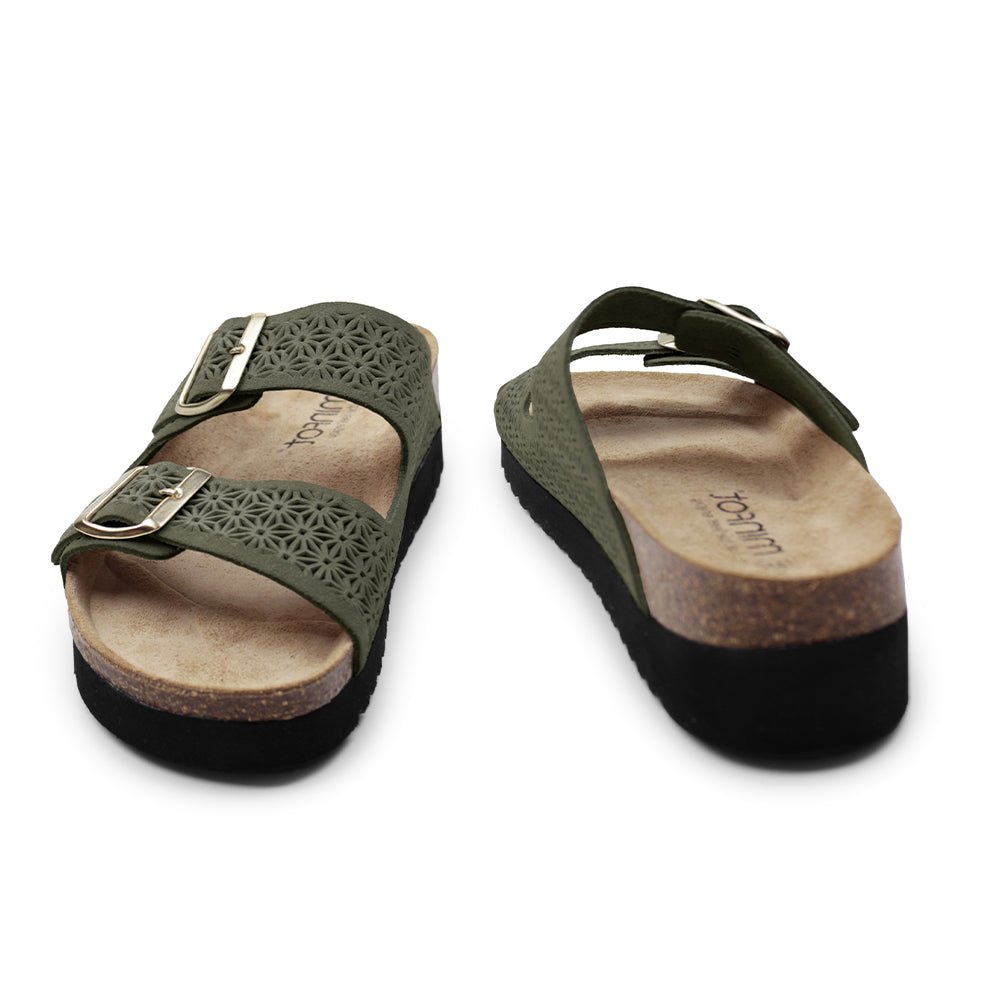 Minfot Daisy Sandaler Dame Ruskind Grøn
