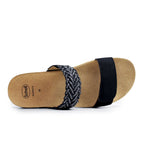 Scholl Sandaler Dame Ostuni 2 Straps Black