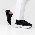 Minfot Joy Sneakers Dame Mesh Ruskind Sort Hvid