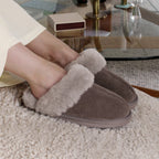 Minfot Hjemmesko Fåreskind Slip-on Duved med sål Stone
