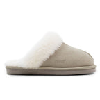 Minfot Hjemesko Fåreskind Slip-on Duved med sål Sand