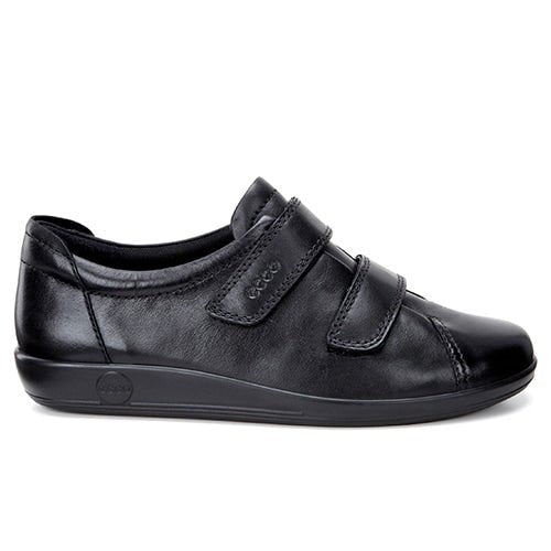 ECCO Soft 2.0 Dam Black Feather with Black Sole Kardborre
