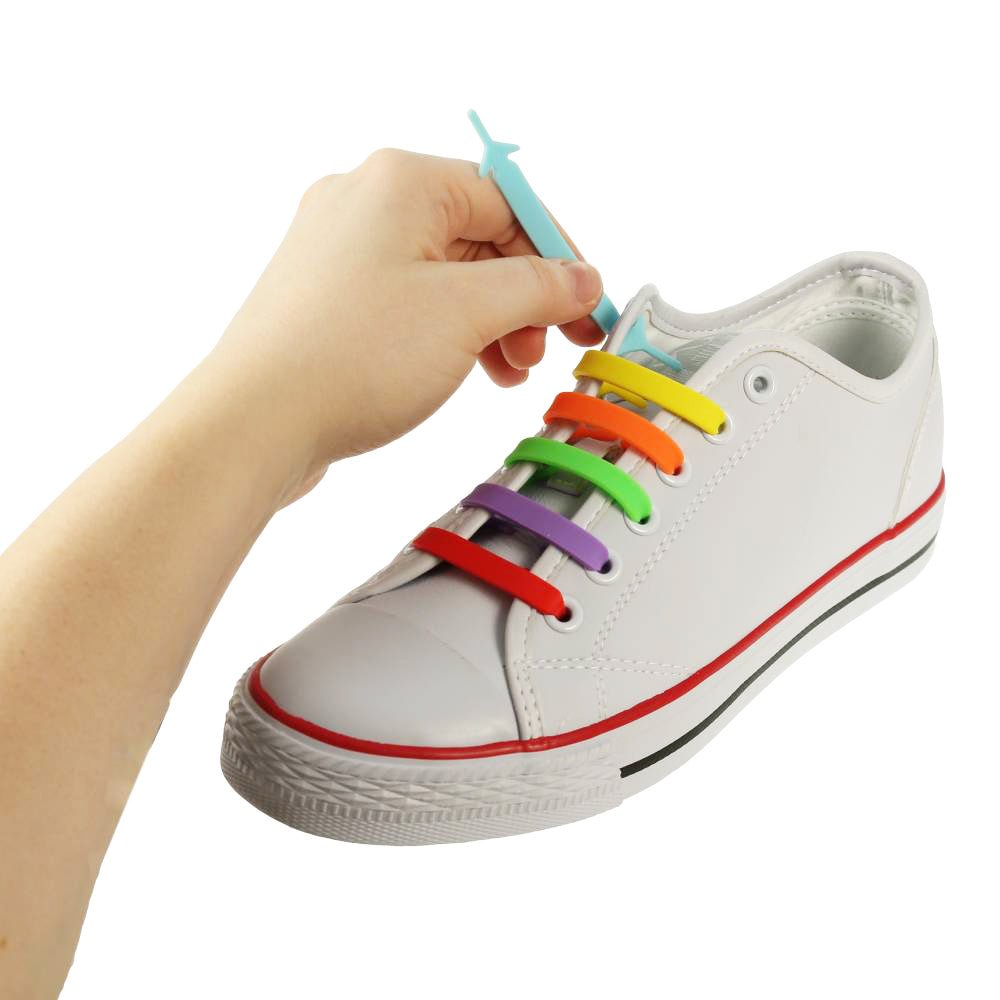 Produktbild 4 - Easy Lace Elastiska Skosnören Rainbow