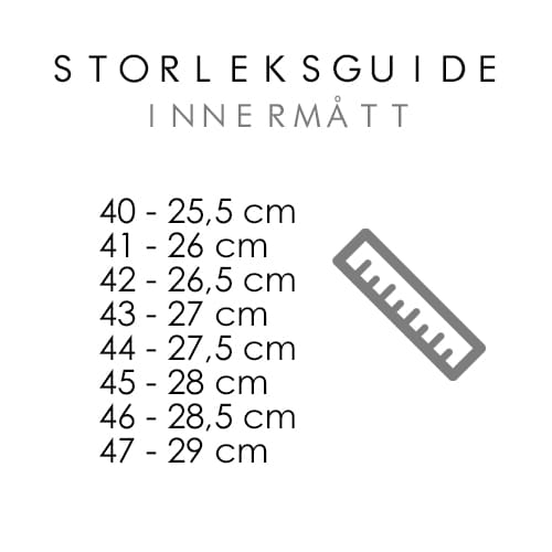 Embla Hälsoskor Herresandal Conrad Sort