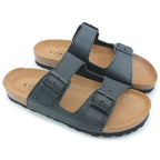 Embla Hälsoskor Sandaler Arvid Airbed Bred Sort