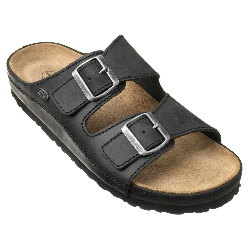 Embla Hälsoskor Herresandal Daniel Airbed Sort