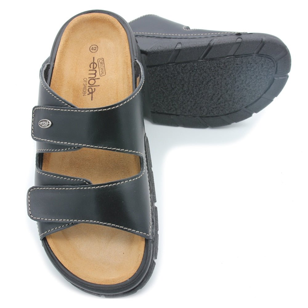 Embla Hälsoskor Herresandal Conrad Sort