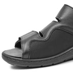Embla Hälsoskor Sandaler Linnea Ergoflex Elastik Sort