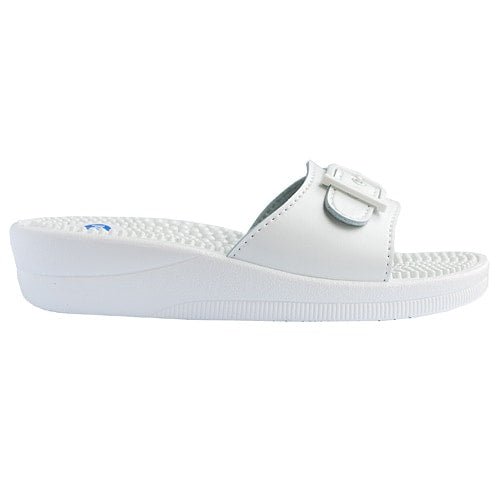 Scholl Sandal New Massage Dame Hvid