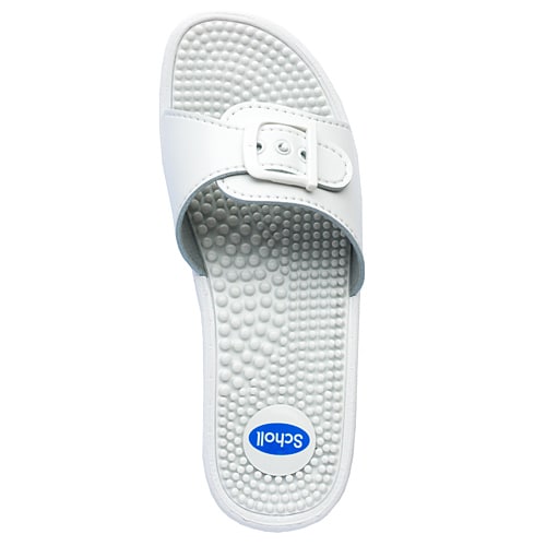 Scholl Sandal New Massage Dame Hvid