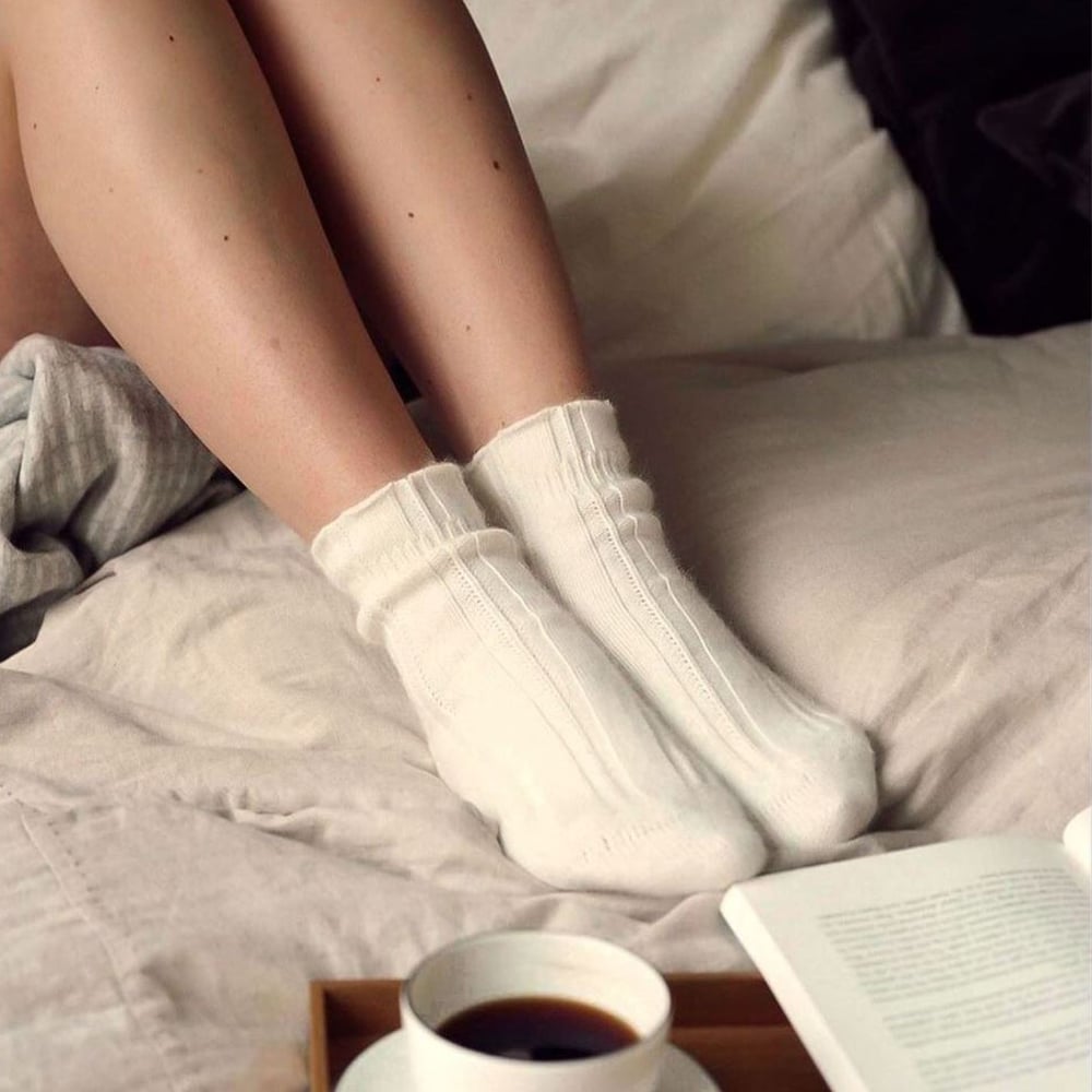 Produktbild 7 - Falke Bedsock Women Off-white
